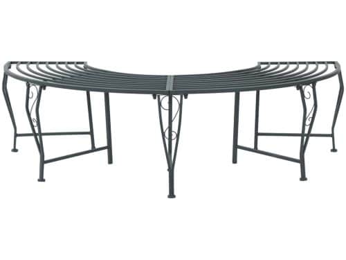 vidaXL - Boom - Bank - 4-Aantal - zitplaatsen