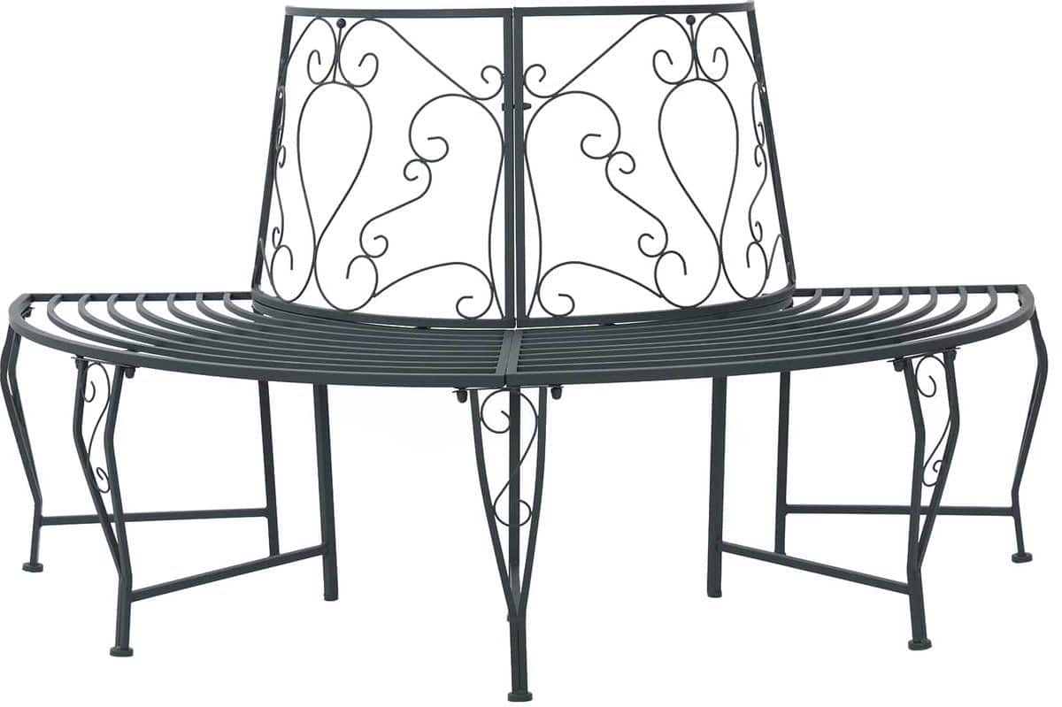 vidaxl boom bank 4 aantal zitplaatsen