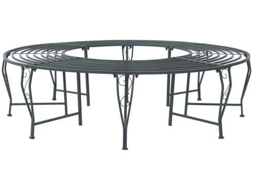 vidaXL - Boom - Bank - 8-Aantal - zitplaatsen