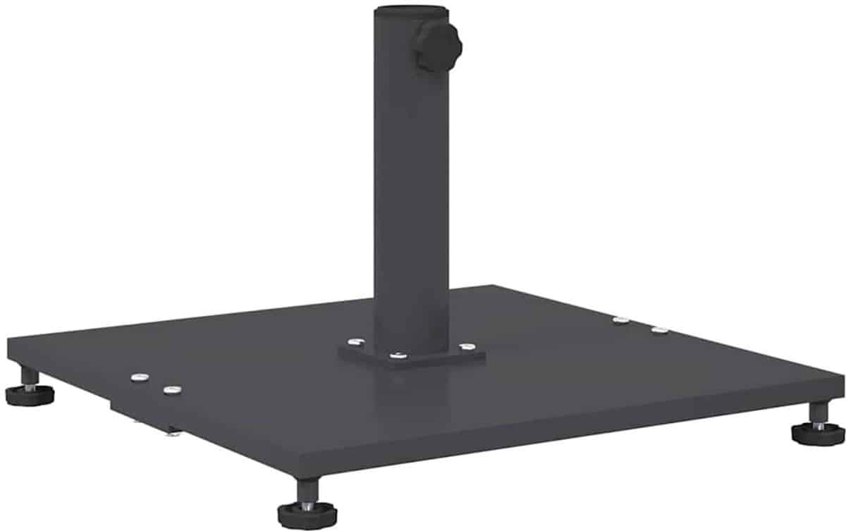 vidaxl parasolvoet 25.95 kg donkergrijs