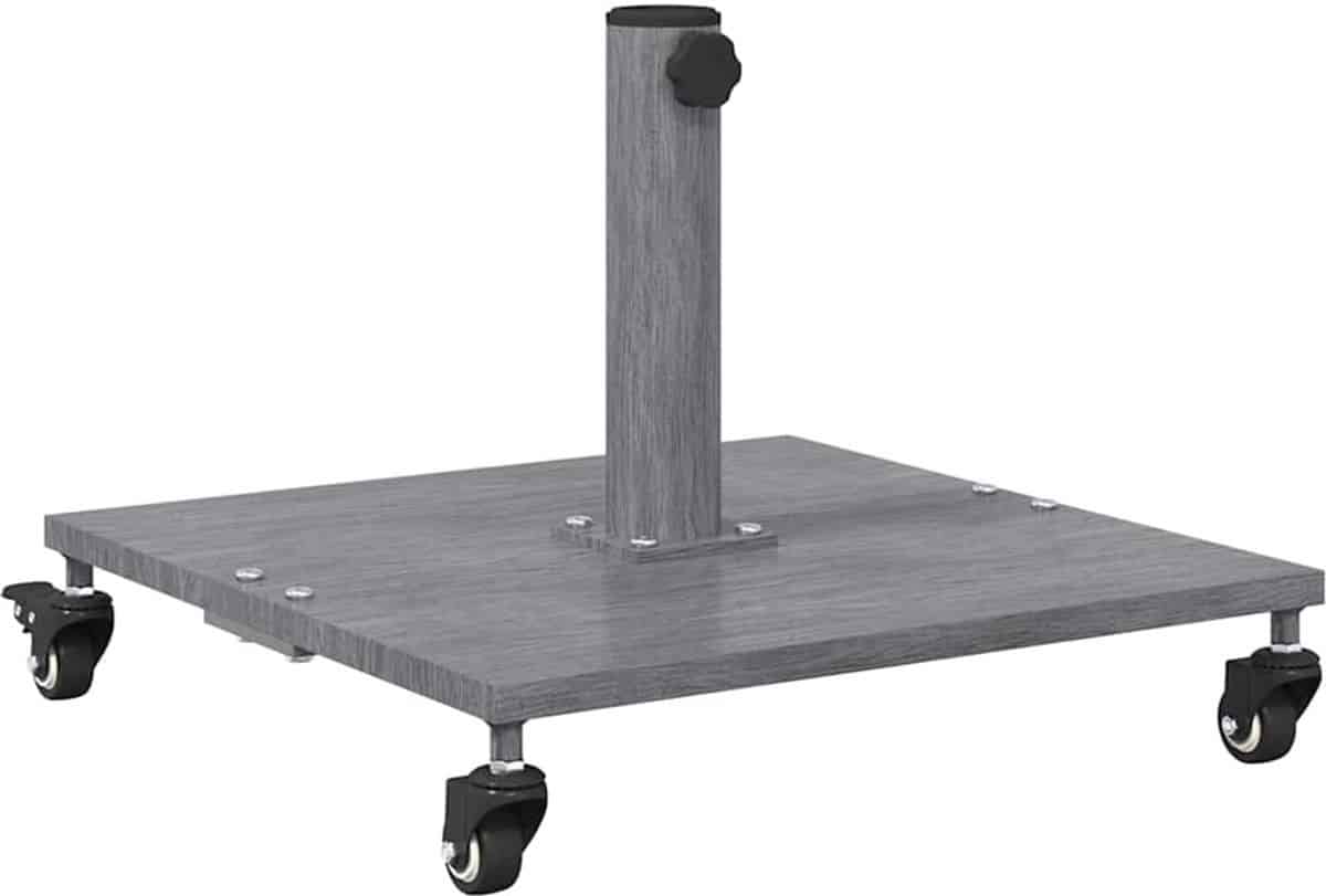 vidaxl parasolvoet 26.75 kg donkergrijze