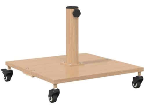 vidaXL - Parasolvoet - 26.75 - kg - Licht