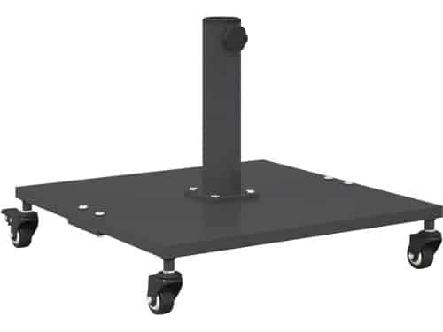 vidaXL - Parasolvoet - 26.8 - kg - Donkergrijs