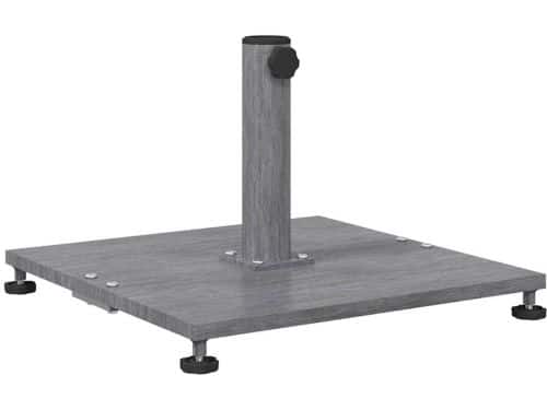 vidaXL - Parasolvoet - 28.95 - kg - Donkergrijze