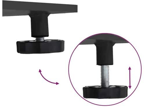 vidaXL - Parasolvoet - 52 - kg - Zwart