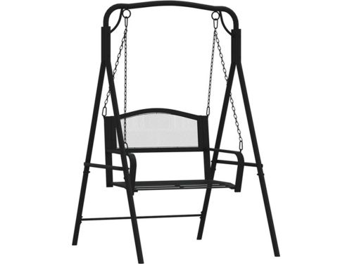 vidaXL - Schommelbank - 124 - cm - staal