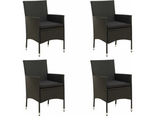 vidaXL - Tuinstoelen - 4 - st - met
