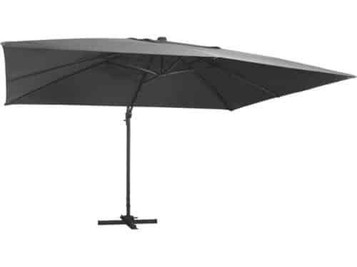 vidaXL - Zweefparasol - met - LED - en