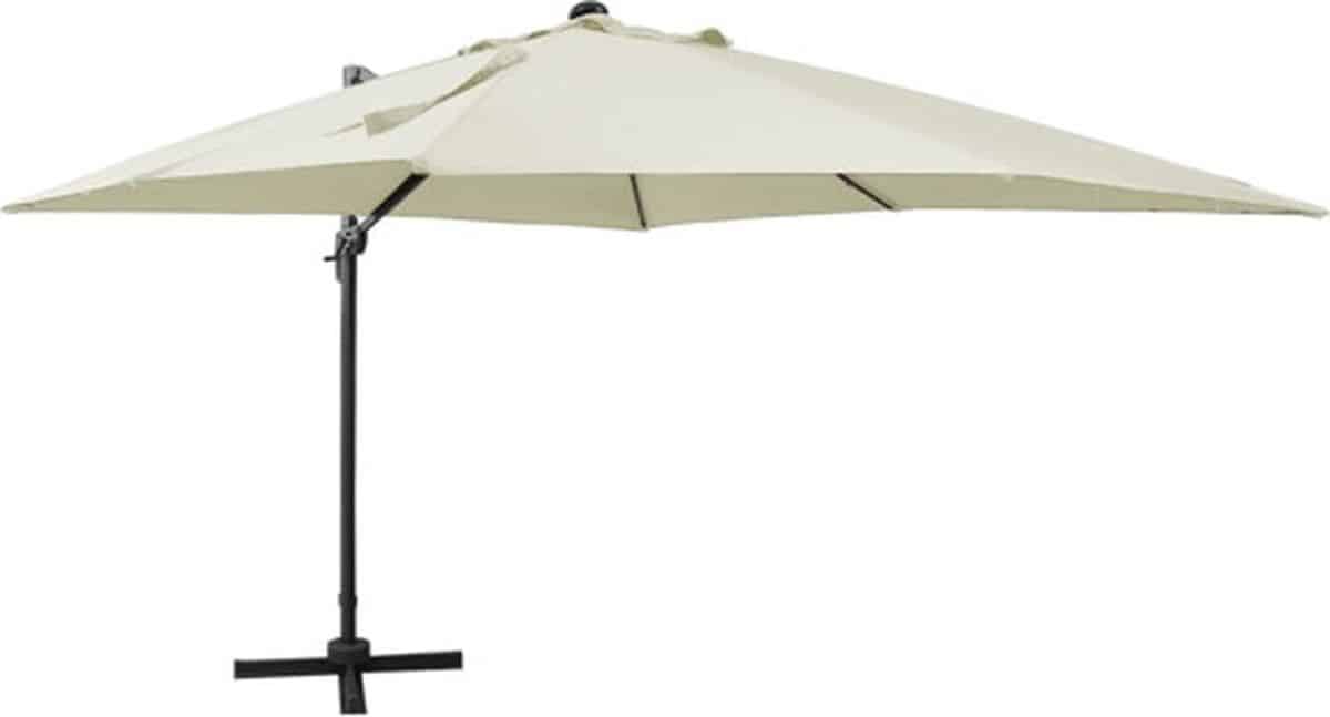 vidaxl zweefparasol met paal en