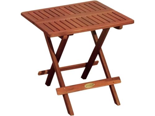 Vierkante Klaptafel van Eucalyptus Hout voor Binnen en Buiten