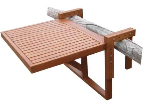 VIN® Balkontafel Hangend - Inklapbaar Balkonbar - Hangtafel Voor Aan