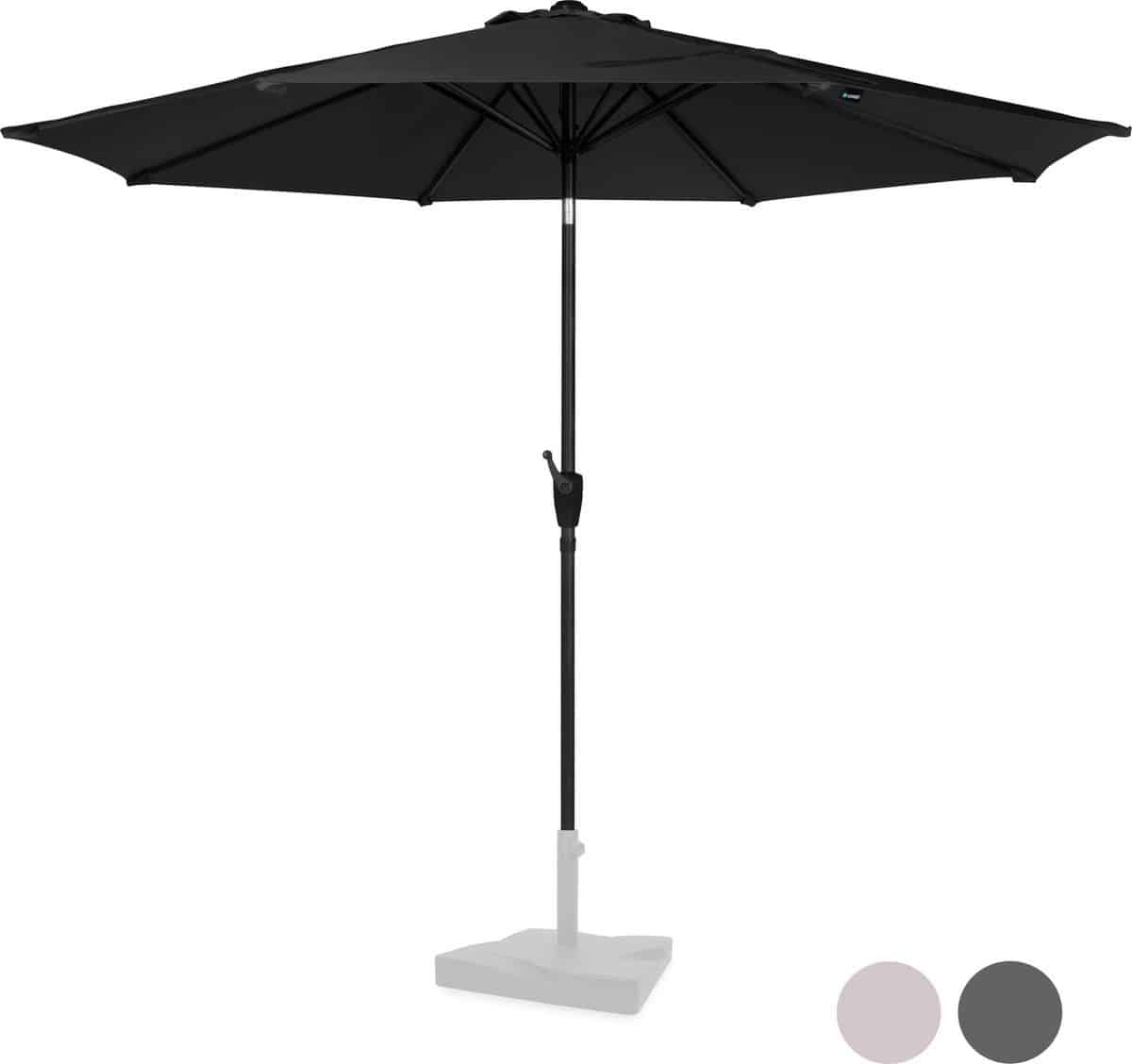 vonroc premium stokparasol recanati Ø300cm incl. beschermhoes ronde