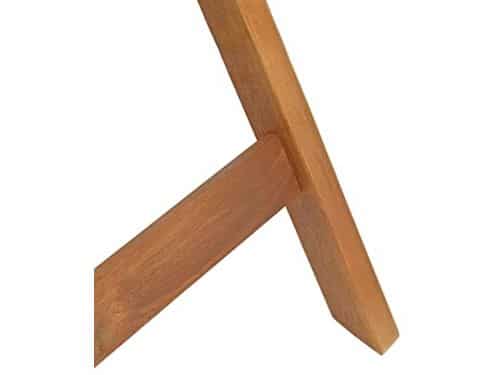Vouwbare Houten Balkon Tafel - 60 cm Diameter, Tuinmeubels
