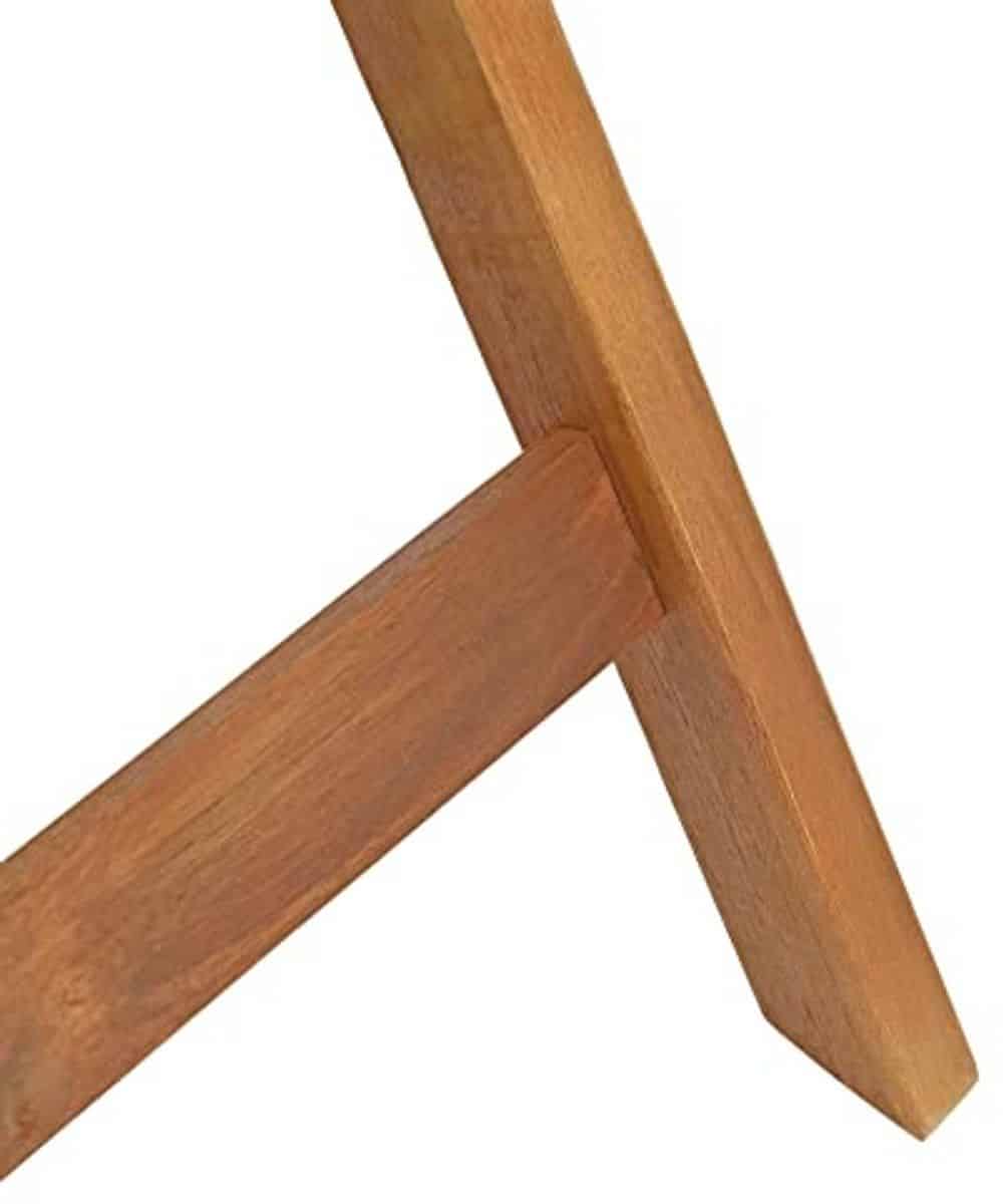 vouwbare houten balkon tafel 60 cm diameter, tuinmeubels