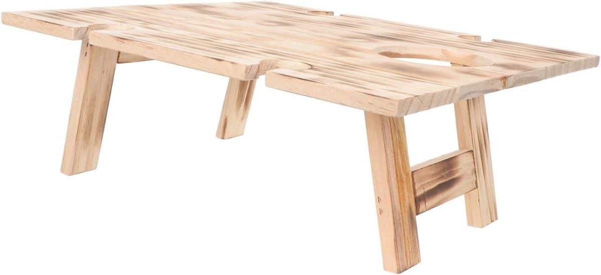 vouwbare picknicktafel kleine klaptafel buiten genieten met