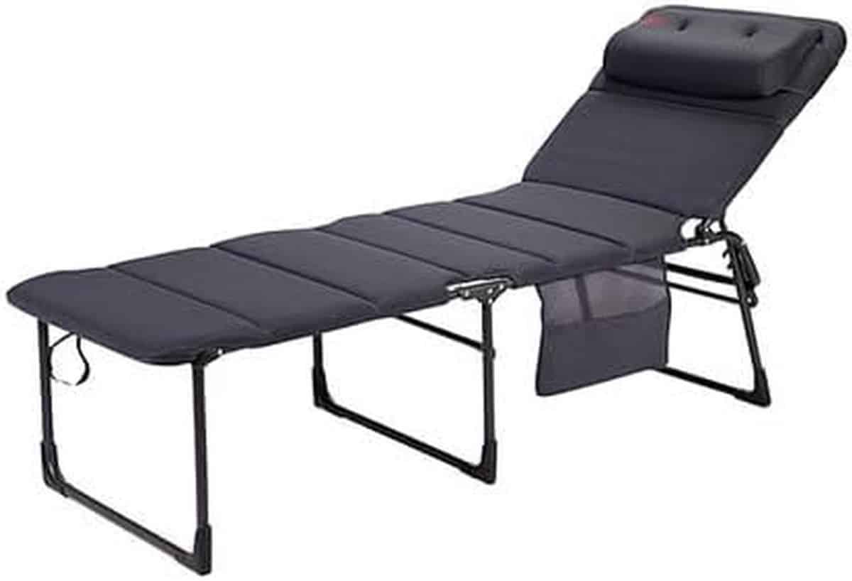 vouwbed air deluxe ligbed camping ontspanning buiten verstelbaar