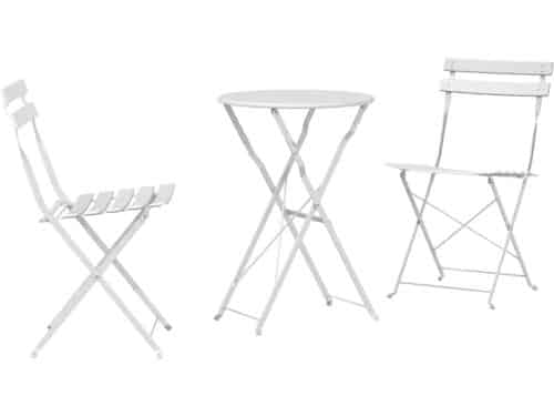 Vouwset Tuinmeubelen - Klapstoelen Bistroset - Buiten Zitten - Ruimtebesparend