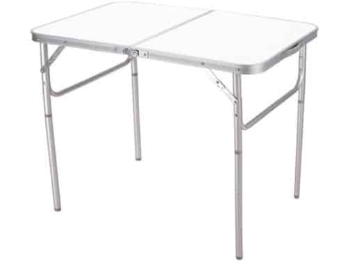 Vouwtafel - Klaptafel - Buitenactiviteiten - Veiligheidsblok - 90 cm