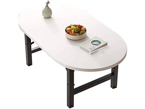 Vouwtafel Ovaal - Klaptafel bijzettafel - Woonkamer gebruik - Stabiel