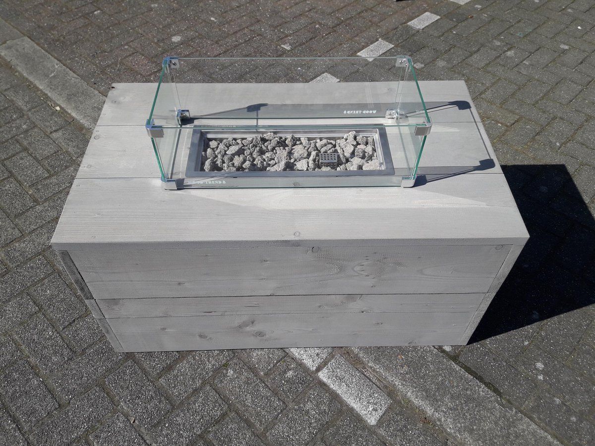 vuurtafel boxxx terrasverwarmer grey wash steigerhout 60x100x50cm