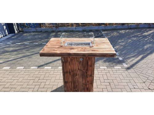 Vuurtafel Sta Tafel ''Celebration'' Terrasverwarmer Douglas BurnD hout 80x120x110cm