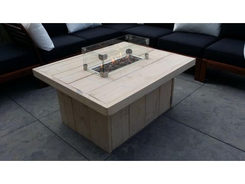 Vuurtafel Tree Gebruikt Steigerhout 80x120x50