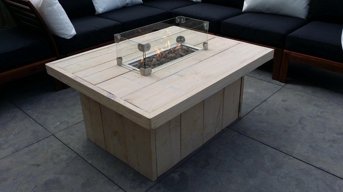 vuurtafel tree gebruikt steigerhout 80x120x50