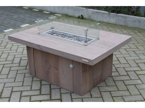 Vuurtafel Tree - Terrasverwarmer - 80x120cm - Douglas Dim Grey