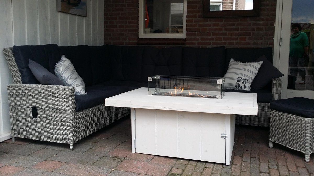 vuurtafel tree terrasverwarmer white wash steigerhout 80x120x50cm