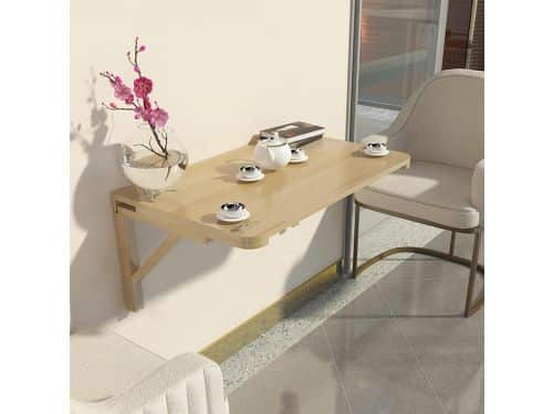 Wandmontage Opvouwbare Tafel - Klaptafel Eettafel - Ruimte Besparen