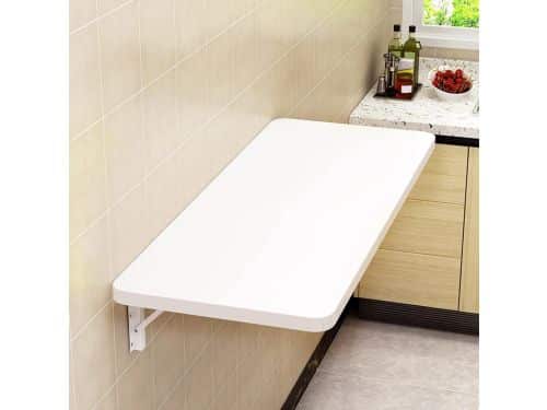 Wandtafel Klaptafel - Opvouwbare Tafel - Ruimte Besparen - Eenvoudig