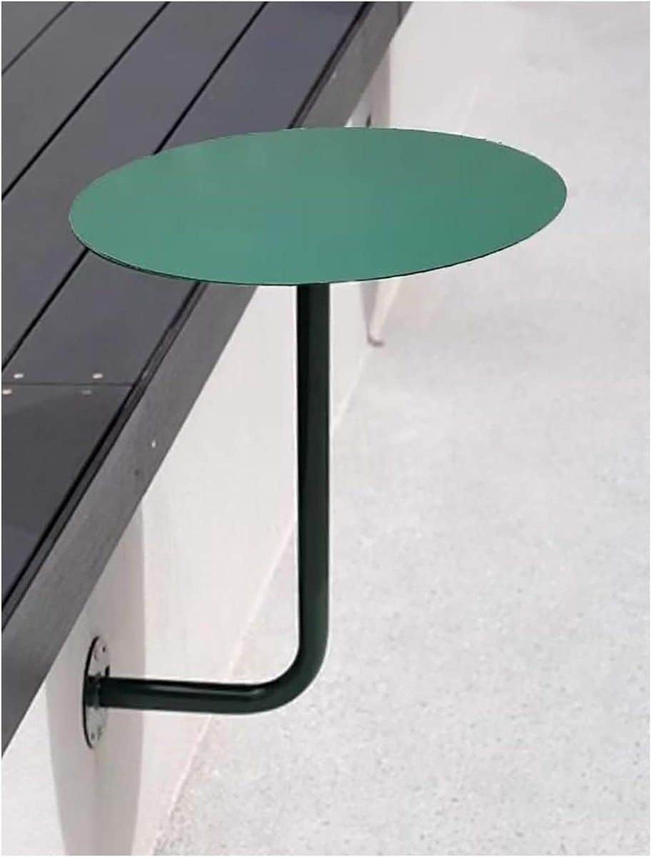 wandtafel rond bartafel bijzettafel ruimte besparen eenvoudige