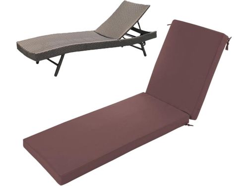 Waterdicht Zitkussen - Tuinkussen Ligbed - Buiten Ontspannen - Dubbel