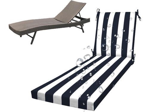 Waterdicht Zitkussen - Tuinmatras Ligbed - Buiten Ontspannen - Dubbel