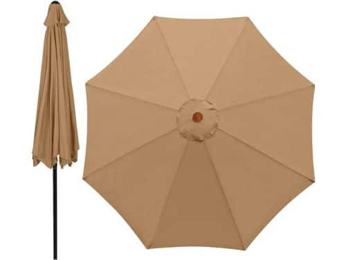Waterdichte parasolhoes 300 cm met UV-bescherming en ademend materiaal