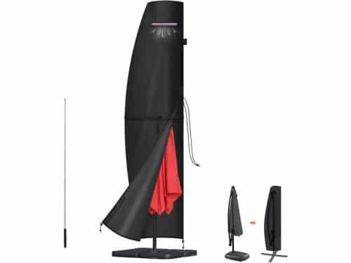 Waterdichte parasolhoes - 420D Oxford beschermhoes - UV-bestendig - met