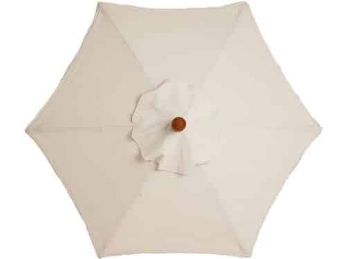 Waterdichte Parasolhoes Beige 3 Meter - UV-Bestendige Afdekking voor Tuinparasols