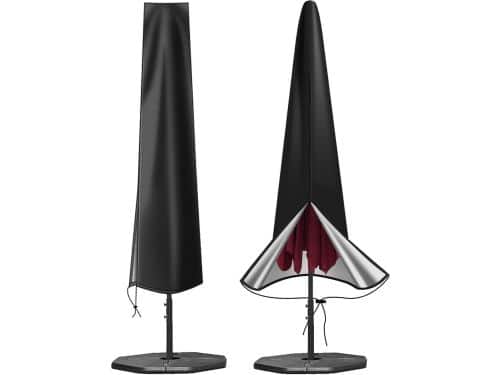 Waterdichte Parasolhoes voor Tuin 600D Oxford Stof, Voor Tot 3