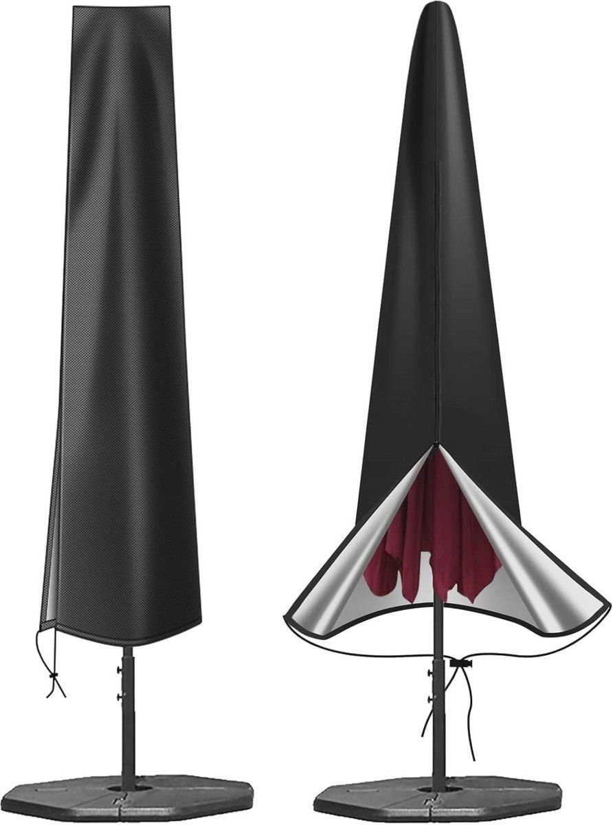 waterdichte parasolhoes voor tuin 600d oxford stof, voor tot 3