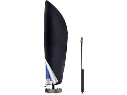 Waterdichte Parasolhoes XXL met Telescoopstok - UV-Bestendig en Ripstop voor