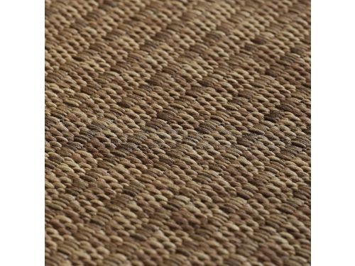Weerbestendig Buitenkarpet Plat Geweven 140 x 200cm voor Tuin en