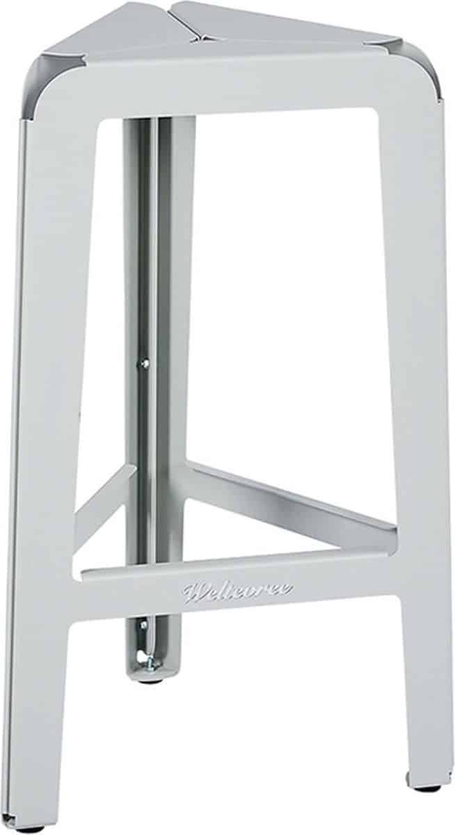 weltevree | bended stool high | hoge stalen bar stoel