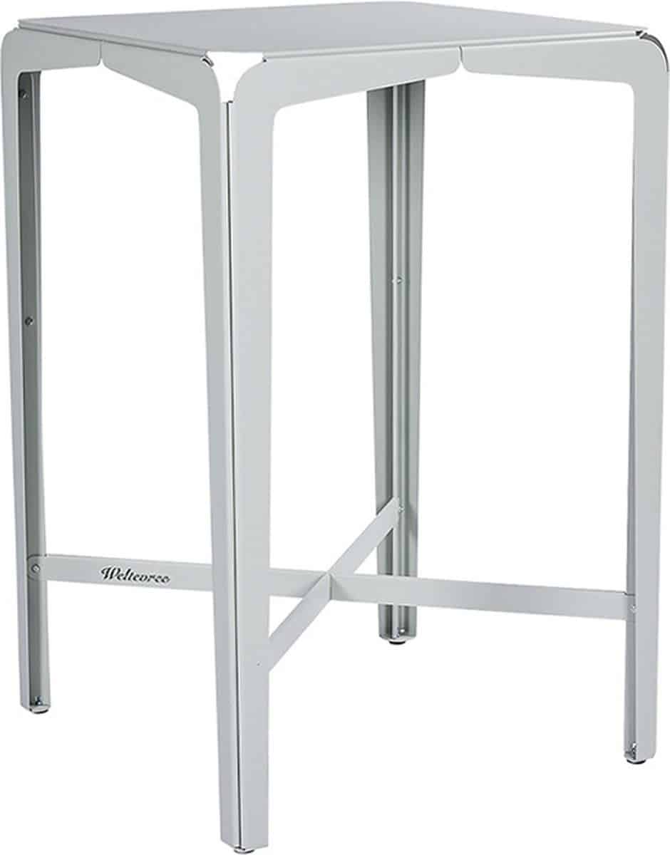 weltevree | bended table high | hoge stalen bar tafel