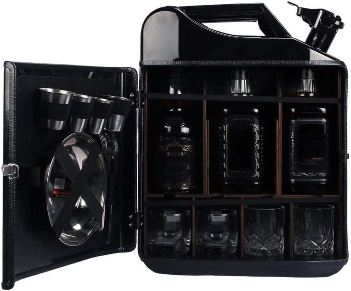 whiskey bartafel drankkast mini thuis bar kerstvat
