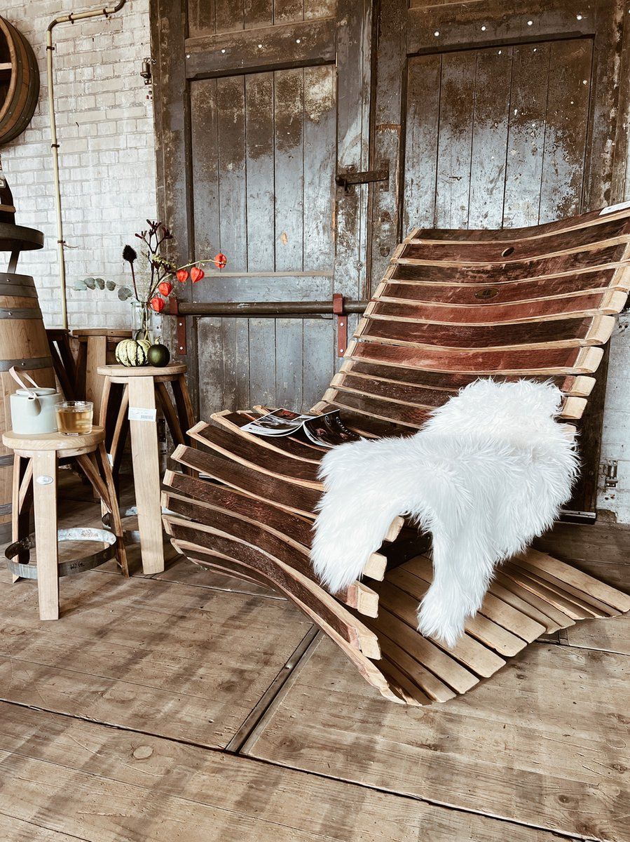 wijnvat lounge stoel “the winelounger”