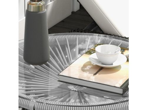 Wishdor - Bijzettafel - Gehard Glas - Boho - Voor