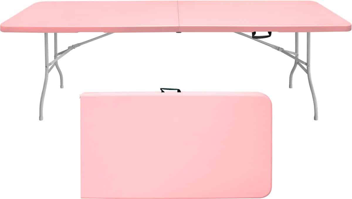 wishdor klaptafel opvouwbaar met handgreep multifunctioneel