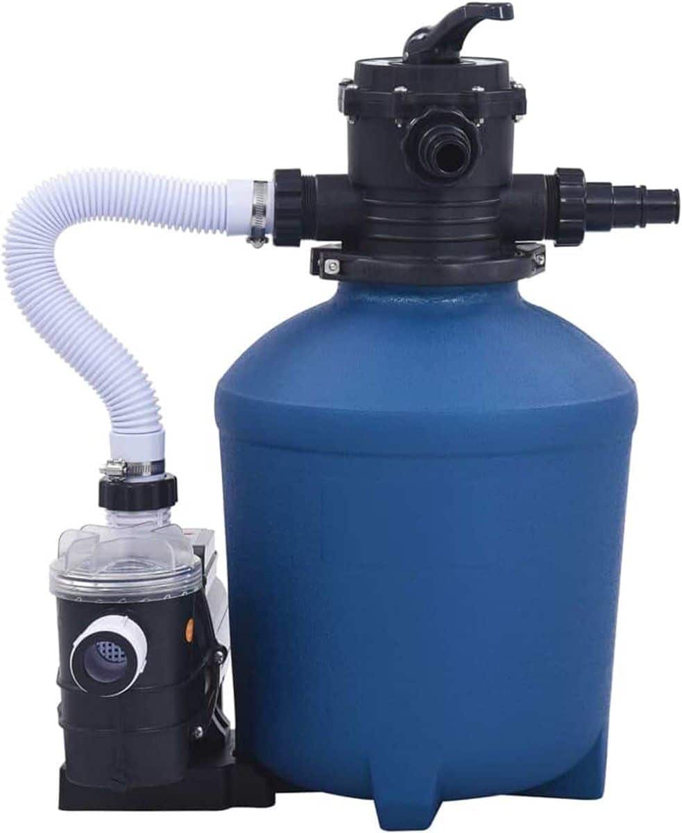 zandfilterinstallatie met timer zandfilterpomp zandfilter zwembadfilter zwembadpomp filterinstallatie filterketel filter