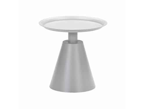 Zavala bijzettafel - diameter 50xH48 cm - taupe