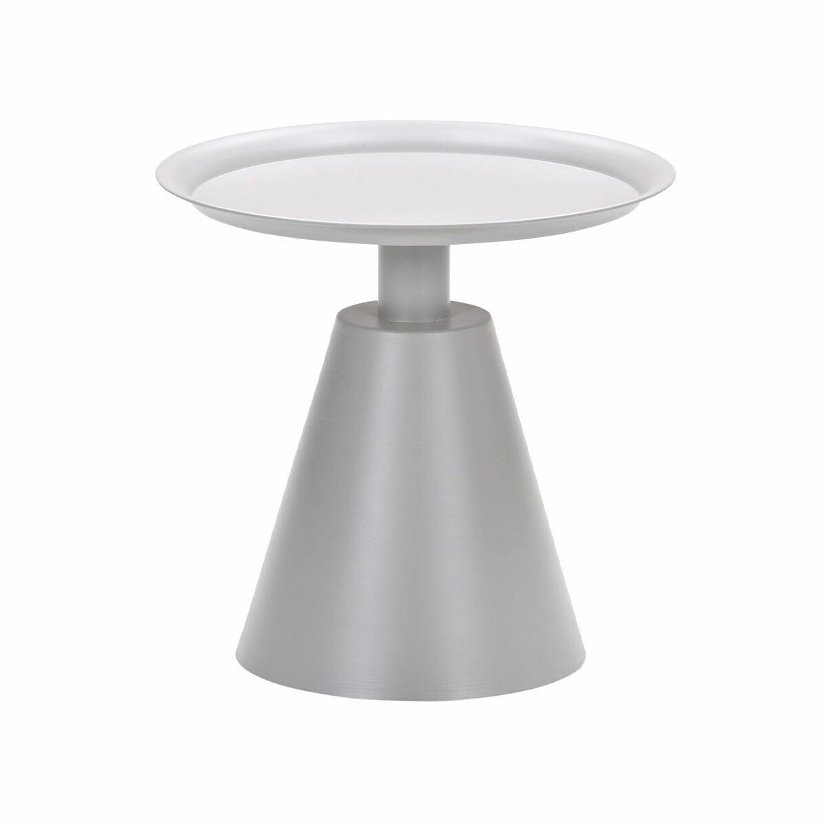 zavala bijzettafel diameter 50xh48 cm taupe